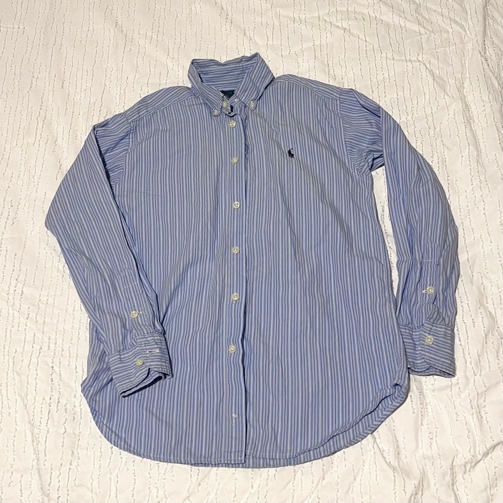 Boys Polo Ralph Lauren long sleeve button down shirt